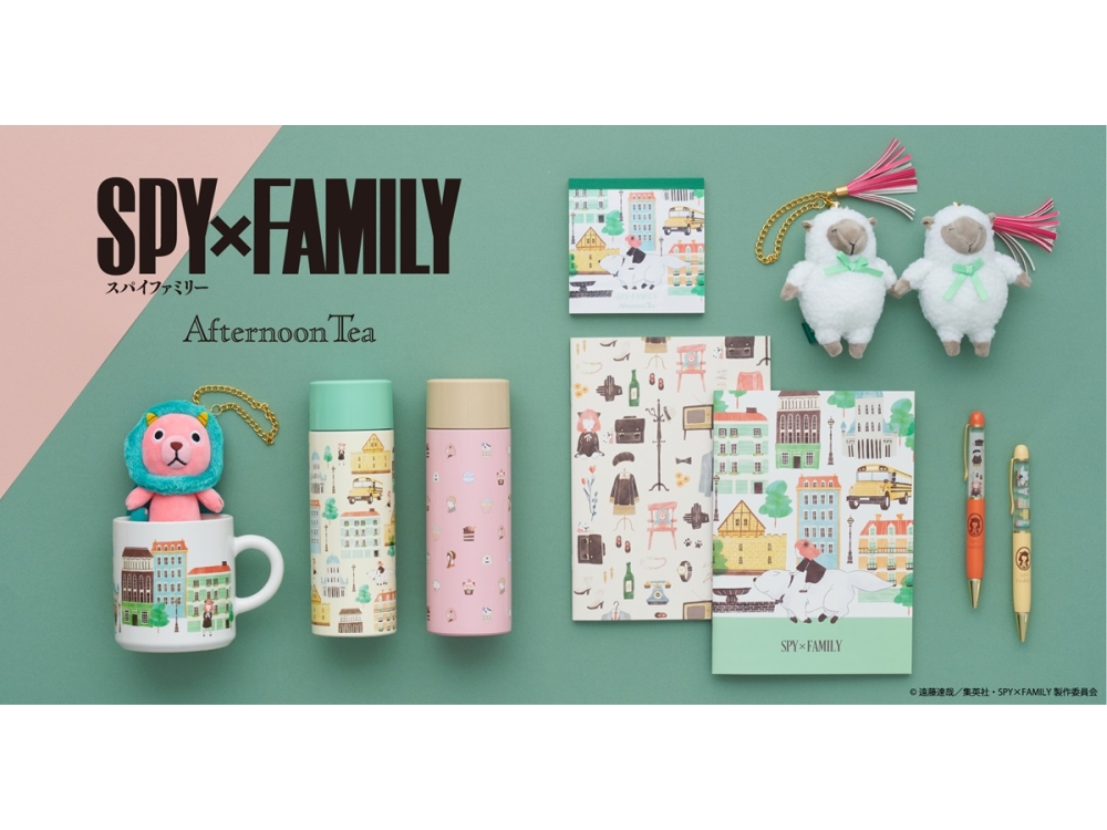 Afternoon Tea LIVINGから『SPY×FAMILY』の限定コレクション初登場！