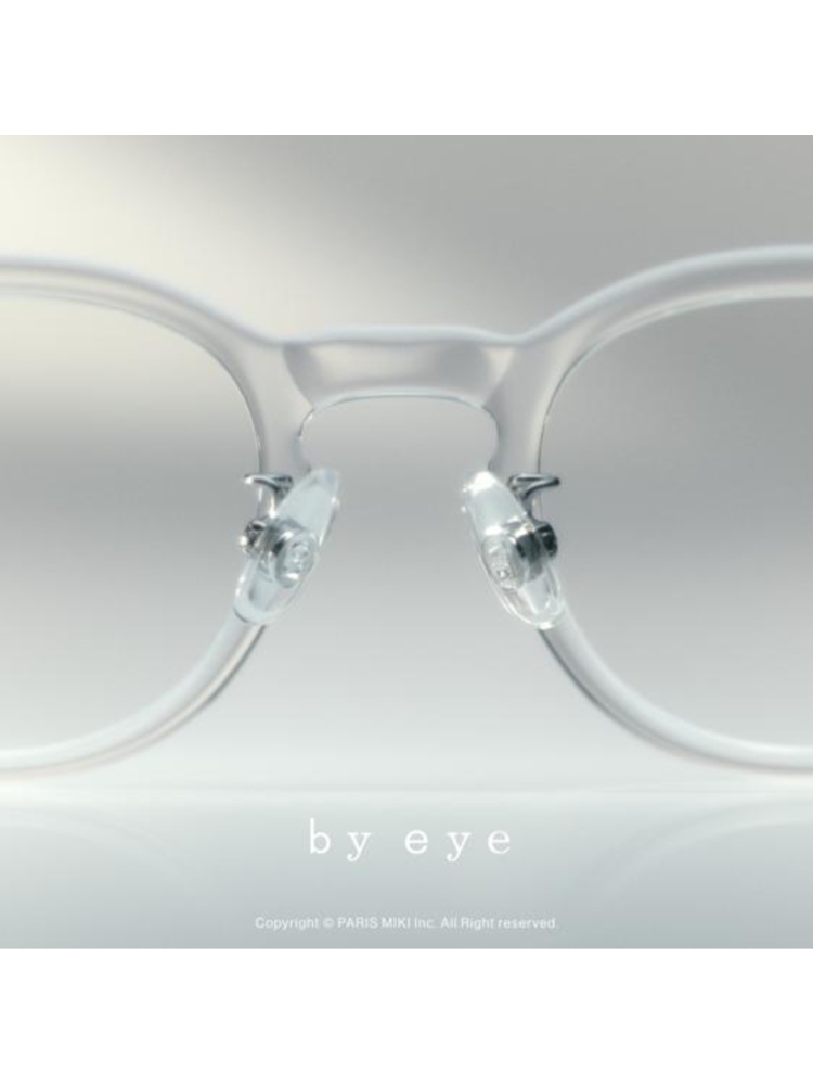 新メガネブランド「by eye（バイ　アイ）」