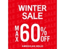 AMERICAN HOLIC　WINTER SALE！