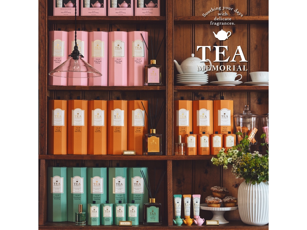 12/26発売スタート！フレグランスシリーズ「TEA MEMORIAL」がリニューアル！